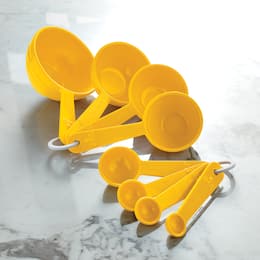 8-Piece Honeybee Measuring Cup &amp; Spoon Set, , large