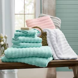 Spa Zero Twist 6-Piece Towel Set, , large