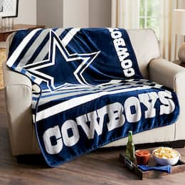 NFL Raschel Plush Throw Blanket, , large