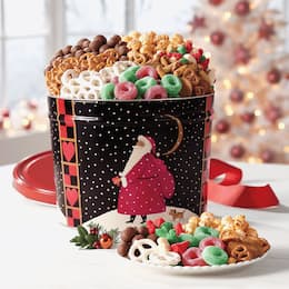 Santa&rsquo;s Snacks Tin, , large