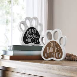 Pet Paw Print D&eacute;cor, , large