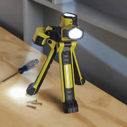 3-Way Flashlight with Tripod, , large