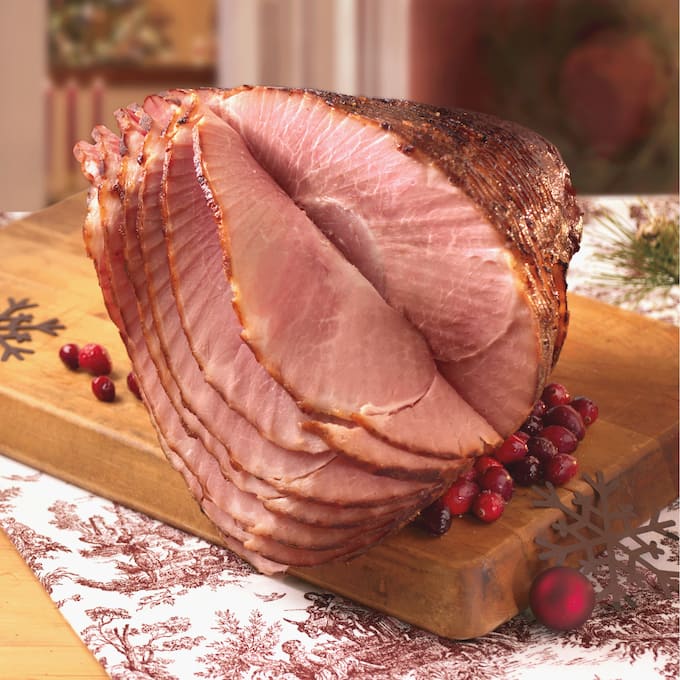 Spiral Sliced Ham with Brown Sugar Glaze, , large